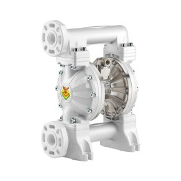 Raasm 2B4/26117TTI Diaphragm Pump Series 1" 1000-Ppab In Polypropylene & Aluminum With Membranes In Ptfe+Hytrel®, Sea