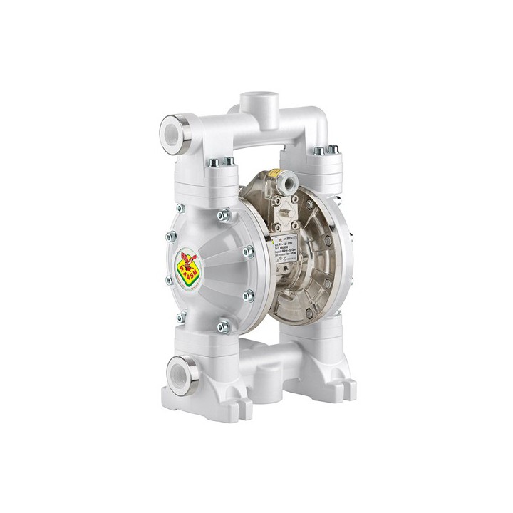 Raasm 2B3/16117HH5 Diaphragm Pump Series 1/2" 120-Ppab In Polypropylene & Aluminum With Membranes In Hytrel®, Seats A