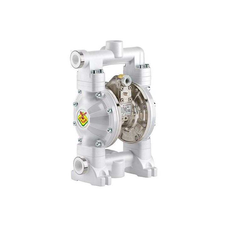 Raasm 2B3/16117EA5 Diaphragm Pump Series 1/2" 120-Ppab In Polypropylene & Aluminum With Membranes In Epdm, Seats And