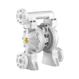 Raasm 2A7/2677TTI Dual Inlet Diaphragm Pump Series 1" 1000-Ppb In Polypropylene With Membranes In Ptfe+Hytrel®, Seats