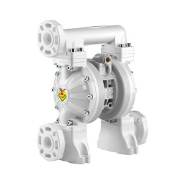 Raasm 2A7/2677HHI Dual Inlet Diaphragm Pump Series 1" 1000-Ppb In Polypropylene With Membranes In Hytrel®, Seats & B