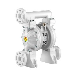 Raasm 2A7/2677EAI Dual Inlet Diaphragm Pump Series 1" 1000-Ppb In Polypropylene With Membranes In Epdm, Seats & Ball