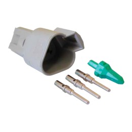 TE Connectivity Deutsch DT Series Connector Kit 3-Way Female Receptacle (DT3FKIT)
