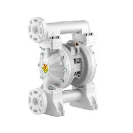 Raasm 2A4/2677NHI Diaphragm Pump Series 1" 1000-Ppb In Polypropylene With Membranes In Nbr, Seats & Balls In Stainl