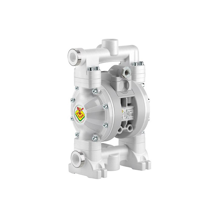 Raasm 2A3/1677NH5 Diaphragm Pump Series 1/2" 120-Ppbbin Polypropylene With Membranes In Nbr, Seats & Balls In Stainl