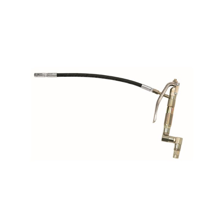 Raasm 66889 Grease Gun With Flexible Terminal 400 mm, Z-Swivel Joint, Inlet 1/4" (F)