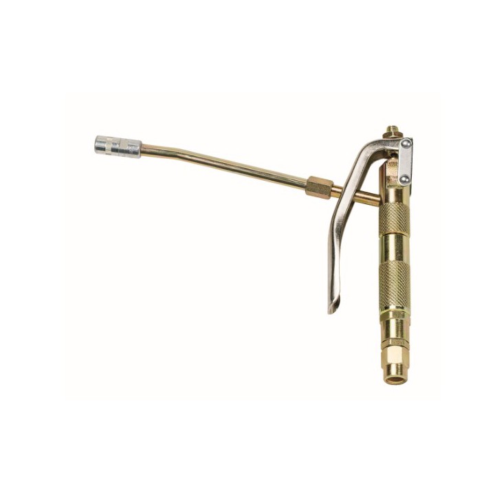 Raasm 66881 Grease Gun With Rigid Terminal, Single Swivel Joint, Inlet 1/4" (F)