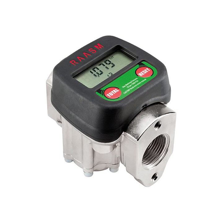 Raasm 37782 Digital Litre-Counter For Oil & Similar 1", Flowrate 100 L/Min