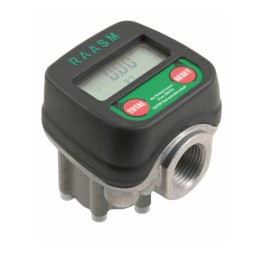 Raasm 37781 Digital Litre-Counter For Oil 3/4" Suitable For Gun & Pump, Flowrate 70 L/Min