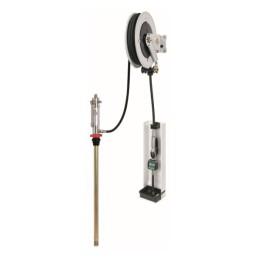 Raasm 37675 Wall Mounted Kit For Oil & Similar With Piston Pneumatic Pump Suitable For Drums 180-220 Kg, R 5:1