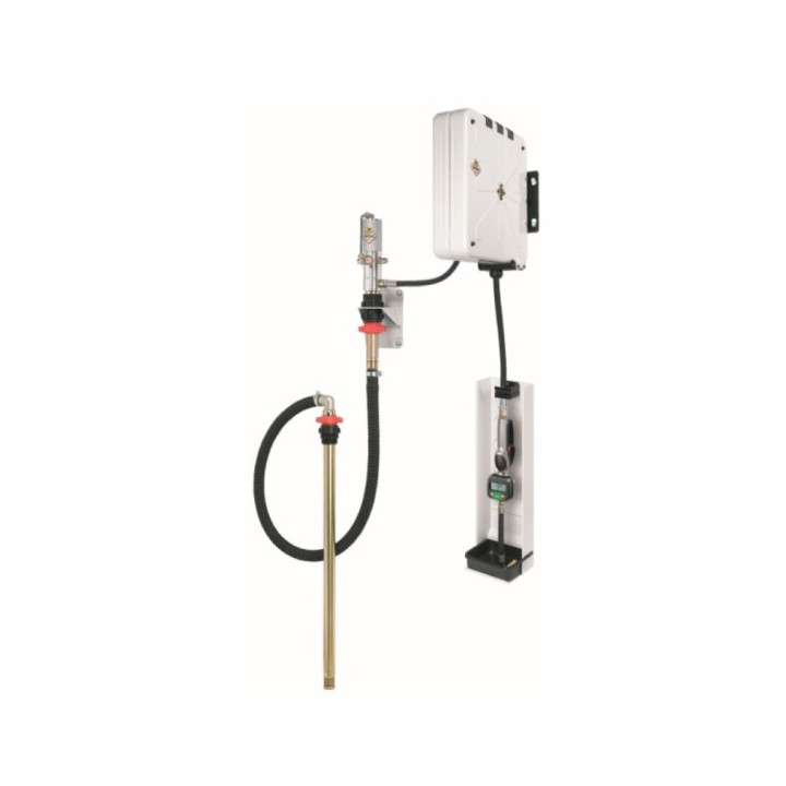 Raasm 35281 Wall Mounted Kit For Oil & Similar With Pump R 3:1 - 14 L/Min, Oil Gun P/N 37758, Hose Reel P/N 84