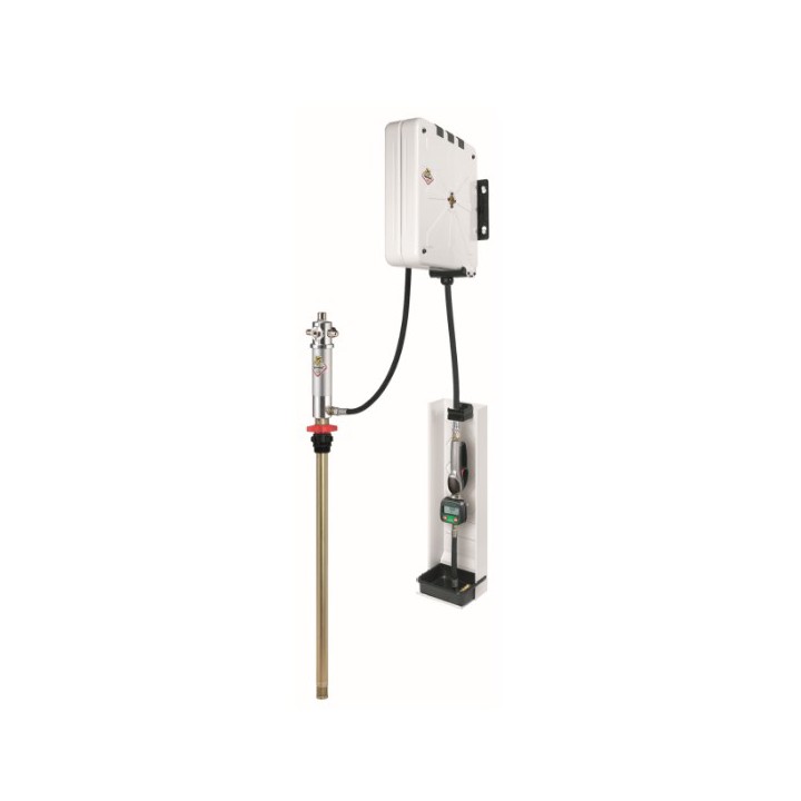 Raasm 35276 Wall Mounted Kit For Oil & Similar With Pump Suitable For Drums 180-220 Kg - R 3:1 - 14 L/Min, Oil