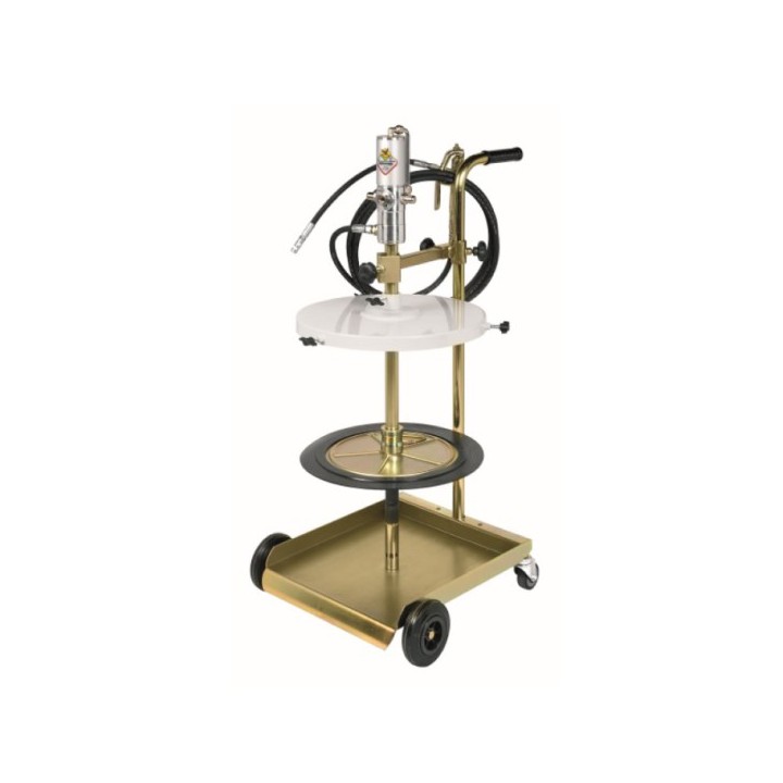 Raasm 64064 Grease Dispenser Kit For Drums External Ø From 370 To 420 mm, Pump R 50:1, With Follower Plate & T