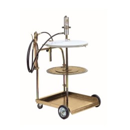 Raasm 64070 Mobile Grease Dispenser For 180-220 Kg Drums With Pump R 50:1 & Trolley P/N 80200