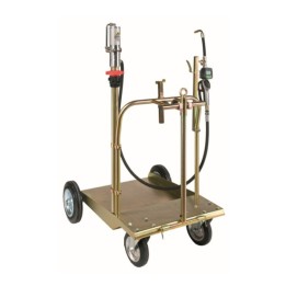 Raasm 37150 Mobile Oil Dispenser For Drums 180-220 Kg With Pump R 5:1 - 18 L/Min, Trolley P/N 80201 & Oil Gun