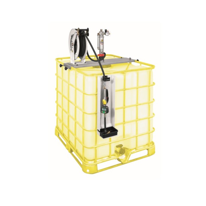 Raasm 36610 Kit For Oil Distribution On Ibc Tanks With Pump R 3:1 - 14 L/Min, Hose Reel P/N 8430.401 & Oil Gun