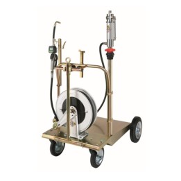 Raasm 35200 Mobile Lube Unit For Drums 180-220 Kg, With Piston Pneumatic Pump R 3:1 - 14 L/Min, Trolley P/N 8020