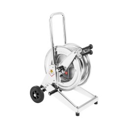 Raasm 246542.105 Manual Trolley-Mounted Hose Reel In Stainless Steel Aisi 304, S.540, For Air-Water, 20 Bar, Without