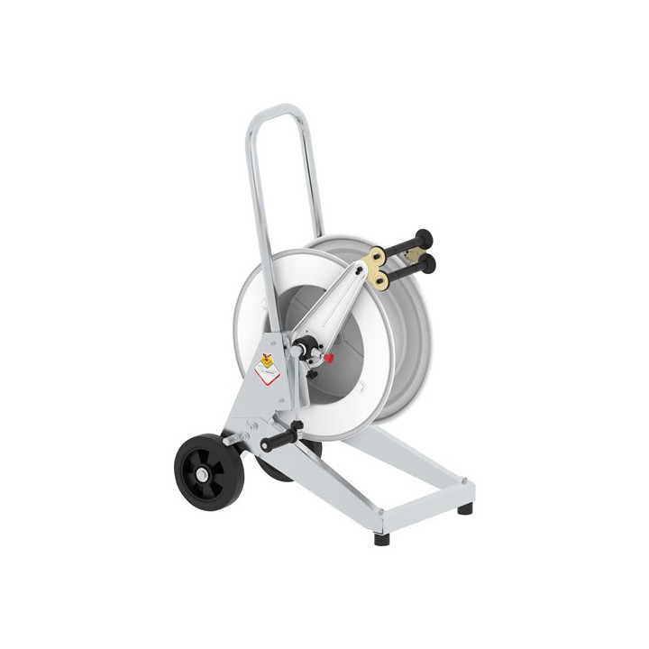 Raasm 236540.105 Manual Trolley-Mounted Hose Reel, S.540, For Air-Water, 20 Bar Without Hose. Inlet-Outlet G 1/2" (F)