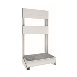 Raasm 39352 Service Stand For 3 Hose Reels With Containment Tanks For 2 Drums 180 ÷ 220 Kg