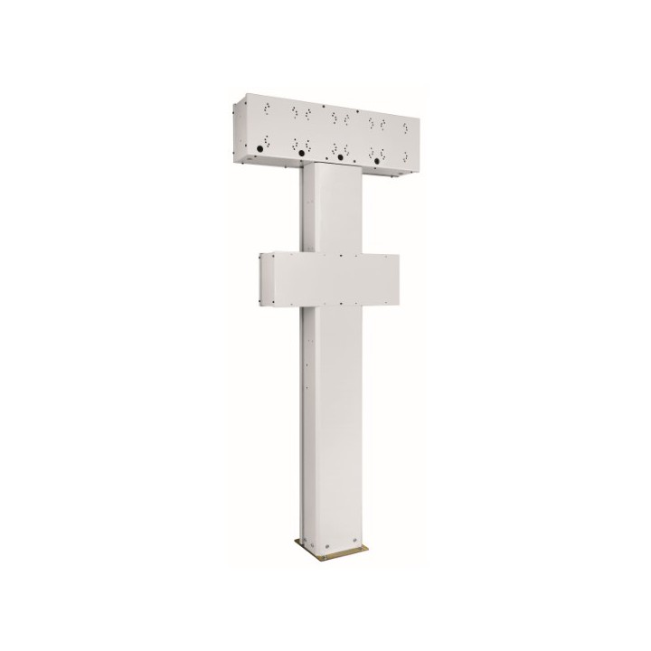 Raasm 39338 Single Frontal/Two Sided Column With 1 Support For 4+4 Hose Reels