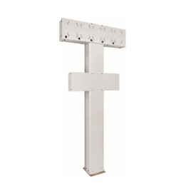 Raasm 39335 Single Frontal Column With 1 Support For 5 Hose Reels