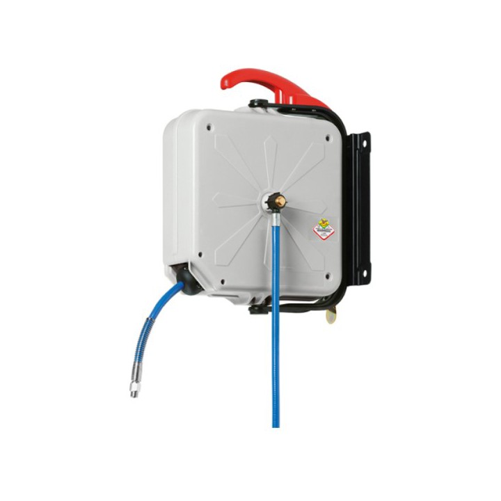 Raasm 89011 Enclosed Hose Reel In Abs & Bayonet Bracket For Air-Water 20 Bar With Hose 11 M Ø 6X10 mm
