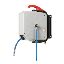 Raasm 89010 Enclosed Hose Reel In Abs & Bayonet Bracket For Air-Water 20 Bar With Hose 11 M Ø 8 x 12 mm
