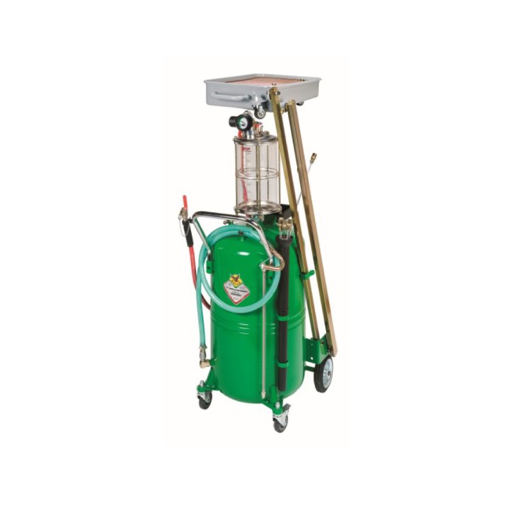 Raasm 46116 Air Operated Pantograph Oil Suction-Drainer 115 Litre For Cars, With Transparent Chamber