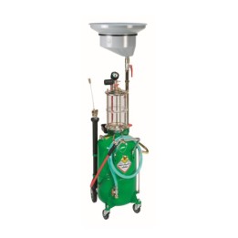 Raasm 44065 Combination Air Operated Oil Suction Drainer 65 Litre With Transparent Chamber