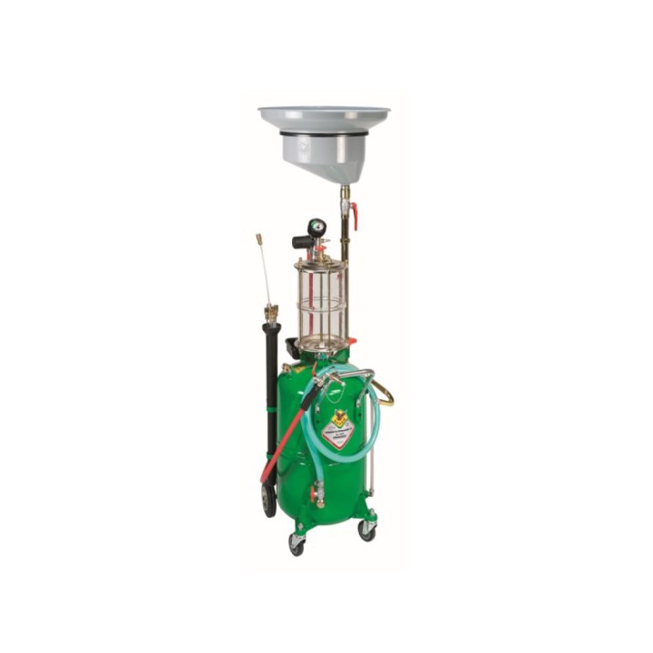 Raasm 44065 Combination Air Operated Oil Suction Drainer 65 Litre With Transparent Chamber