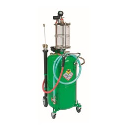 Raasm 43091 Air Operated Waste Oil Drainer 90 Litre With Transparent Chamber