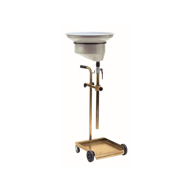 Raasm 42050 Waste Oil Drainer With Trolley For Drums 30-60 Kg