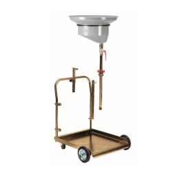 Raasm 42000 Waste Oil Drainer With Trolley For Drums 180-220 Kg