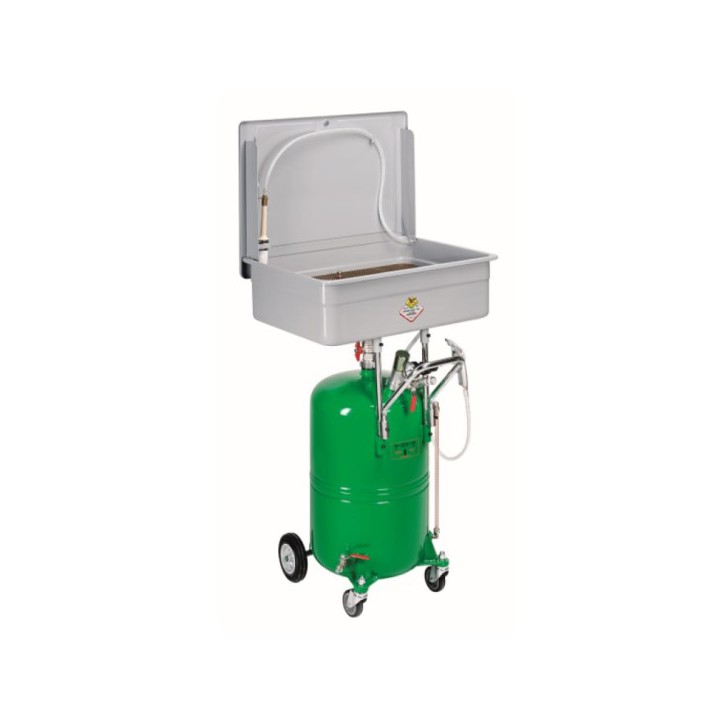 Raasm 70365 Universal Washing Tanks With Wheel Mounted 65 Litre Tanks & Removable Cover
