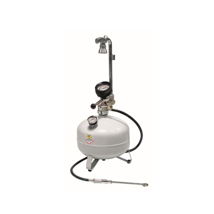 Raasm 52013 Type Approved Automatic Charging Tyre Inflator 13 Litre With Manometer Ø 80 mm