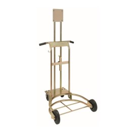 Raasm 80215 Trolley With 4 Wheels, 2 Fixed & 2 Adjustable, For 180 ÷ 220 Kg Drums & Column With Bracket For