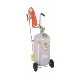 Raasm 23024 Wheel Mounted Pressure Sprayer 24 Litre, Aisi 304 Painted Stainless Steel With Level Gauge