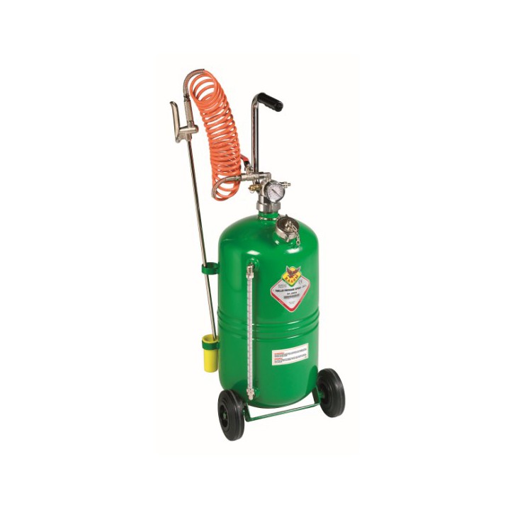 Raasm 22024 Wheel Mounted Pressure Sprayer 24 Litre, With Level Gauge
