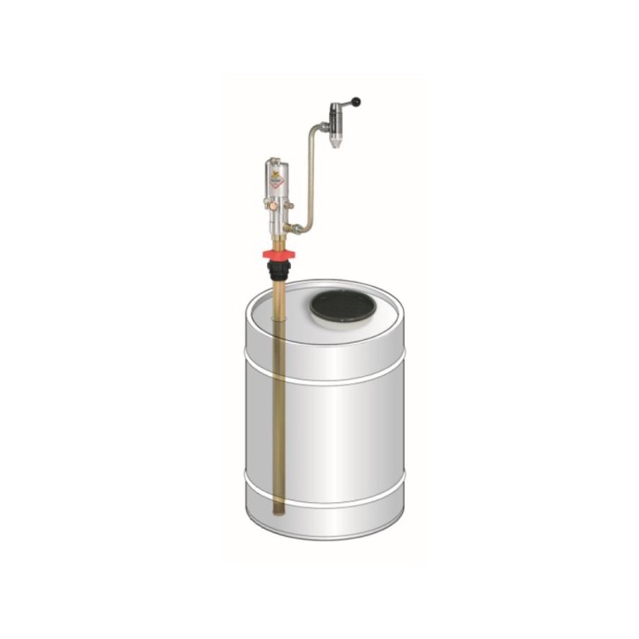 Raasm 37698 Oil Bar For Drums R 3:1 - 14 L/Min Without Drip Catcher Tray