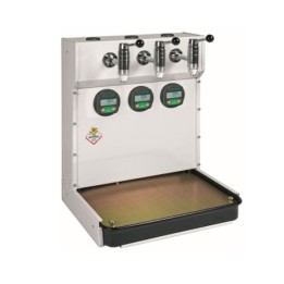 Raasm 37686 Oil Bar With 3 Taps & 3 Digital Meters