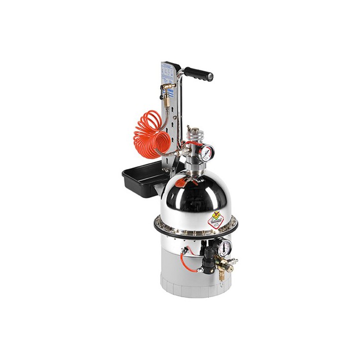 Raasm 10805 Pneumatic Brake-Clutch Bleeder With 3 Chambers, 5 Litre Tanks, Plugs Series P/N 11001, Clutch Bleedi