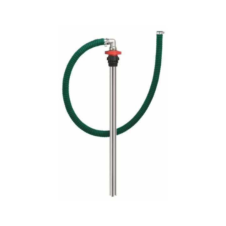Raasm 33424 Stainless Steel Rigid Suction Tube Ø 34 mm- Length 940 mm