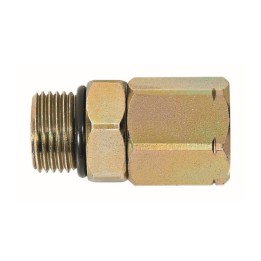 Raasm 38066 Swivel For Oil Gun S. 3/4" 70Ap, Threads 1/2" (M) x 3/4" (F) & Viton® Seals