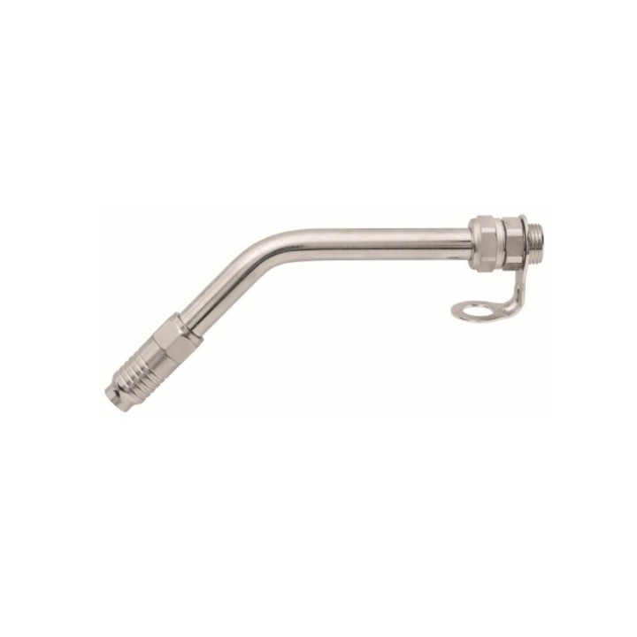 Raasm 38031 Rigid Terminal 45° For Oil Gun S. 1/2" 65Ap With Drip Catcher Nozzle Ø 21 mm
