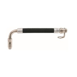Raasm 38029 Flexible Terminal For Oil Gun S. 1/2" 65Ap With Drip Catcher Nozzle Ø 21 mm