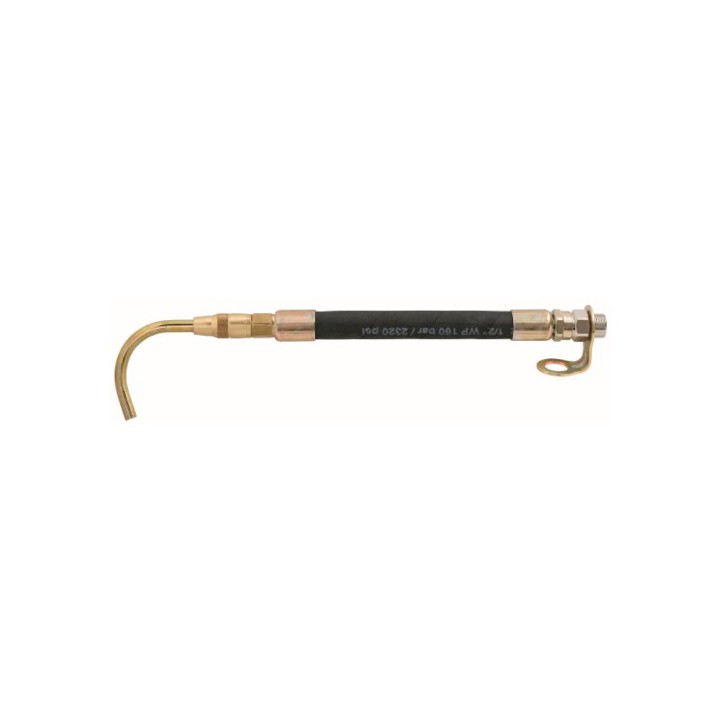 Raasm 38014 Flexible Terminal For Oil Gun S. 1/2" 30Tp 40Al - 40Ap With Drip Catcher Nozzle Ø 8