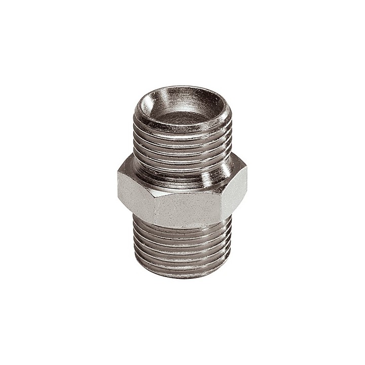 Raasm 33104 Nipple G 1” (M) x Npt 1” (F) In Aisi 304 Stainless Steel