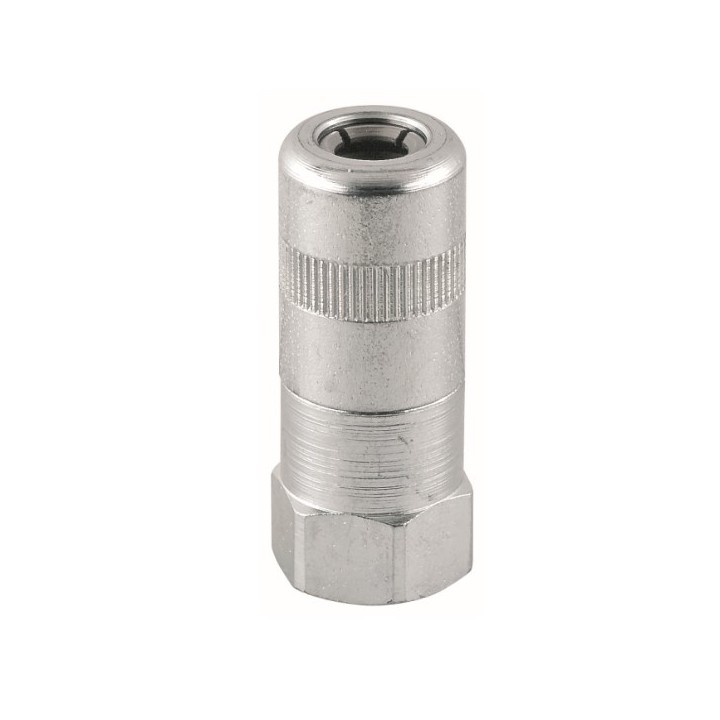 Raasm 66739 4-Jaw Grease Coupler With Antisplash Valve