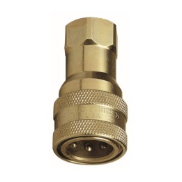 Raasm 60450 Female Quick Connector, High Pressure, Thread 1/4" (F), Max Pressure 350 Bar